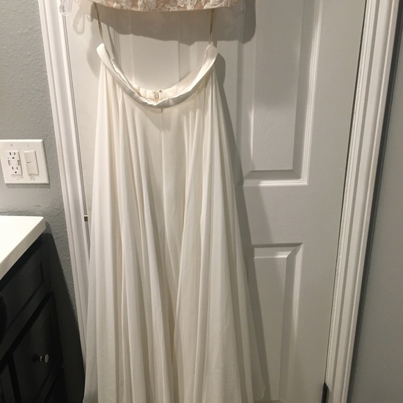 BHLDN Jenny Yoo, Atwell wedding skirt Size 12, - Picture 9 of 13
